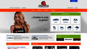 What Deruedas.com.ar website looked like in 2020 (4 years ago)