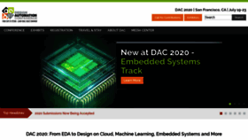 What Dac.com website looked like in 2020 (4 years ago)