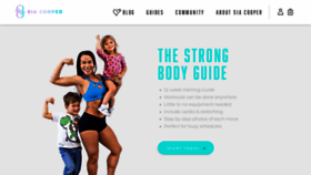What Diaryofafitmommy.com website looked like in 2020 (4 years ago)