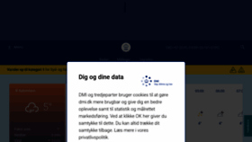 What Dmi.dk website looked like in 2020 (4 years ago)