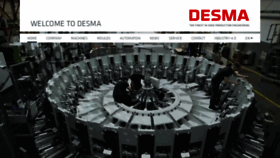 What Desma.de website looked like in 2020 (4 years ago)