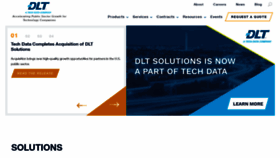 What Dlt.com website looked like in 2020 (4 years ago)