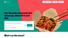What Deliveroo.com.sg website looked like in 2020 (4 years ago)