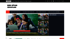 What Derskitabicevaplari.net website looked like in 2020 (6 years ago)