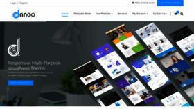What Dnngo.net website looked like in 2020 (5 years ago)