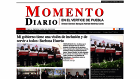 What Diariomomento.com website looked like in 2020 (4 years ago)