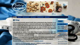 What Dobrykrawiec.pl website looked like in 2020 (4 years ago)
