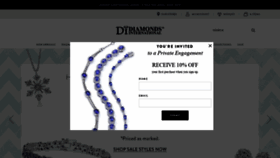 What Diamondsinternational.com website looked like in 2020 (4 years ago)