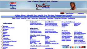 What Discovermymobility.com website looked like in 2020 (4 years ago)