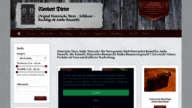 What Dieter-historische-tueren.de website looked like in 2020 (4 years ago)