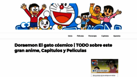 What Doraemonelgatocosmico.com website looked like in 2020 (4 years ago)