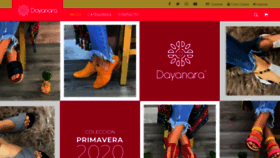 What Dayanara.mx website looked like in 2020 (4 years ago)