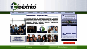 What Dextro.com.mx website looked like in 2020 (4 years ago)