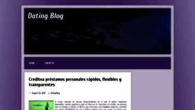 What Datingblog.es website looked like in 2020 (4 years ago)
