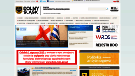 What Dolnyslask.pl website looked like in 2020 (5 years ago)