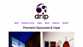 What Dripglass.com website looked like in 2020 (4 years ago)