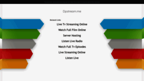 What Dpstream.me website looked like in 2020 (4 years ago)