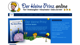 What Derkleineprinz-online.de website looked like in 2020 (4 years ago)
