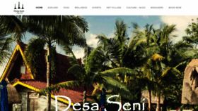 What Desaseni.com website looked like in 2020 (4 years ago)