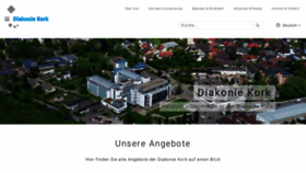 What Diakonie-kork.de website looked like in 2020 (4 years ago)