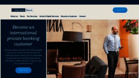 What Danskebank.lu website looked like in 2020 (4 years ago)