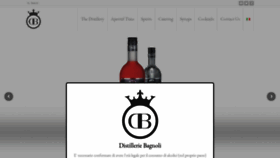 What Distilleriebagnoli.it website looked like in 2020 (4 years ago)