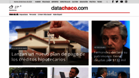 What Datachaco.com website looked like in 2020 (4 years ago)