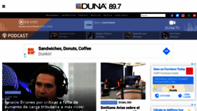 What Duna.cl website looked like in 2020 (4 years ago)