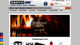 What Danto.de website looked like in 2020 (5 years ago)