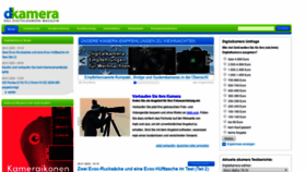 What Dkamera.de website looked like in 2020 (4 years ago)