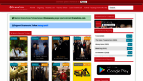 What Dramacute.net website looked like in 2020 (4 years ago)