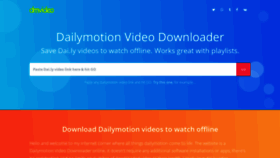 What Dmvideo.download website looked like in 2020 (4 years ago)