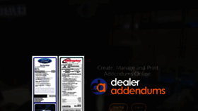 What Dealeraddendums.com website looked like in 2020 (4 years ago)