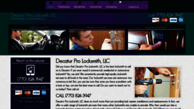 What Decaturprolocksmith.com website looked like in 2020 (4 years ago)
