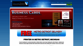 What Discountprintingdetroit.com website looked like in 2020 (4 years ago)