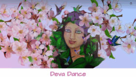 What Deva-dance.com website looked like in 2020 (4 years ago)