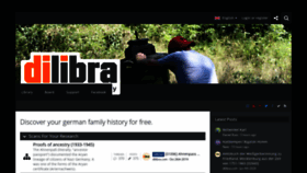 What Dilibra.com website looked like in 2020 (5 years ago)