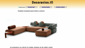 What Decoracion.in website looked like in 2020 (4 years ago)