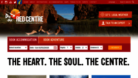 What Discovercentralaustralia.com website looked like in 2020 (5 years ago)