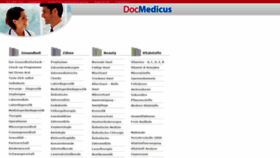 What Docmedicus.de website looked like in 2020 (4 years ago)
