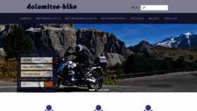 What Dolomiten-bike.com website looked like in 2020 (4 years ago)