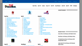 What Desitvbox.tv website looked like in 2020 (4 years ago)