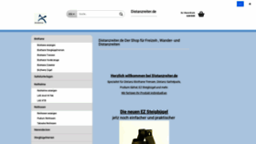 What Distanzreiter.de website looked like in 2020 (4 years ago)