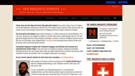 What Der-mage-experte.de website looked like in 2020 (4 years ago)