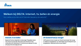 What Delta.nl website looked like in 2020 (4 years ago)