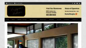 What Designerfabricsdenver.com website looked like in 2020 (4 years ago)
