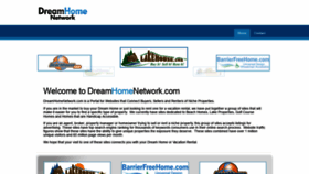 What Dreamhomenetwork.com website looked like in 2020 (4 years ago)