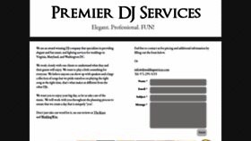What Djweddingservices.com website looked like in 2020 (4 years ago)