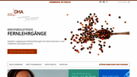 What Dha-akademie.de website looked like in 2020 (4 years ago)