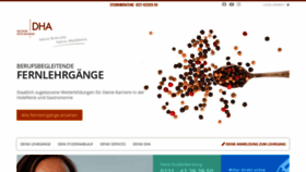 What Dha-akademie.de website looked like in 2020 (6 years ago)